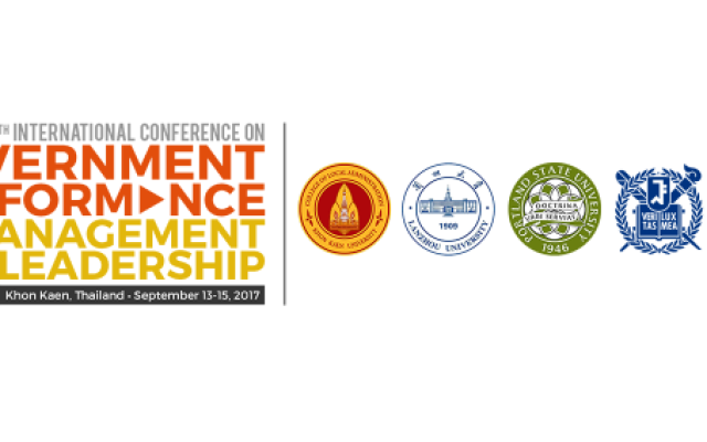 The 5th International Conference on Government Performance Management and Leadership Logos