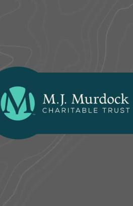 Logo that reads M. J. Murdock Charitable Trust.