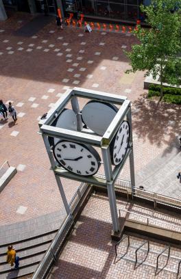 Urban Plaza - clock