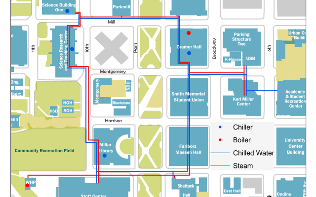 Campus Energy Loop Map, 2015
