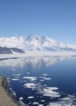 photograph of Antarctica