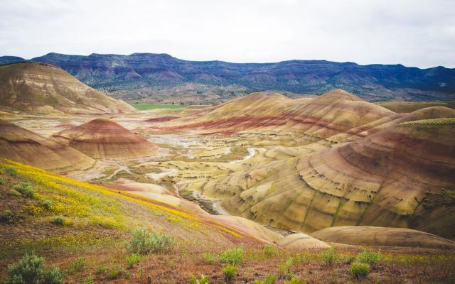 image of painted hills
