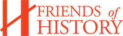 Friend of History text logo
