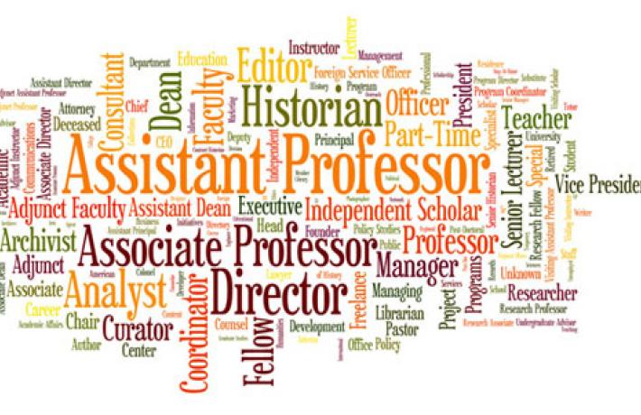 history paths and careers word cloud