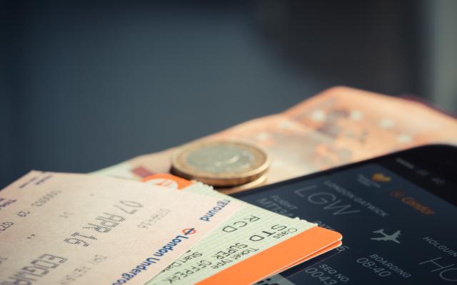 Image of travel tickets