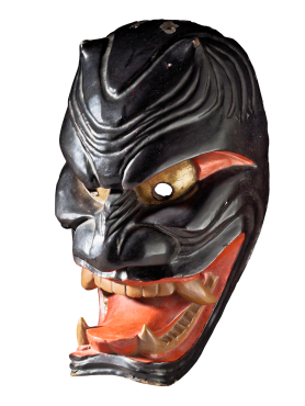 photo of a demon mask