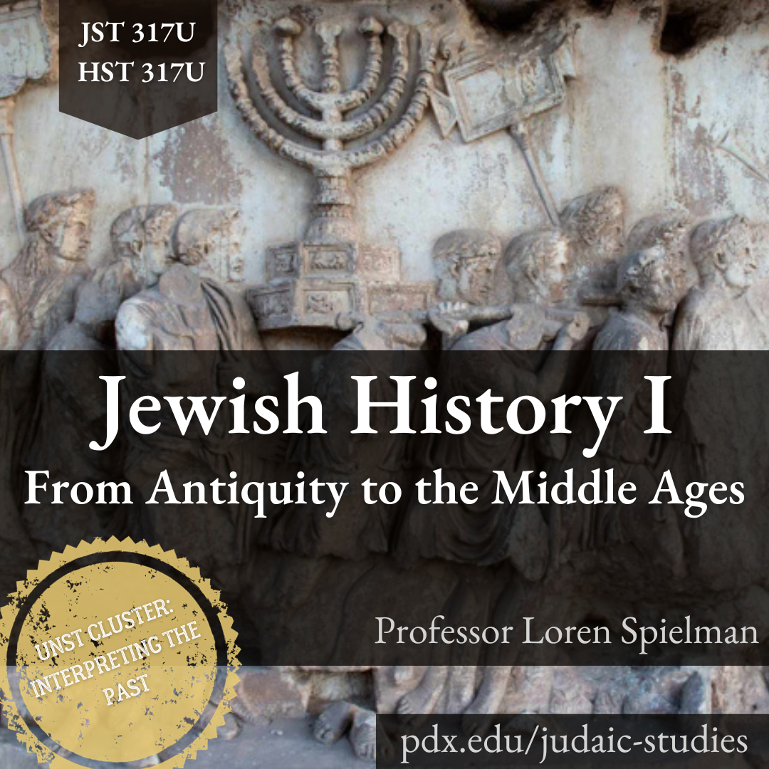 Jewish History I Loren JST 317U