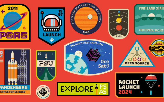 PSAS hero image depicting space themed stickers