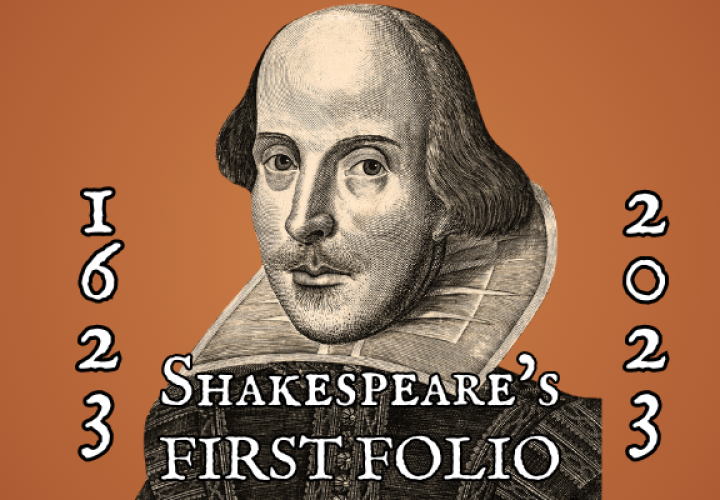 Shakespeare's First Folio banner