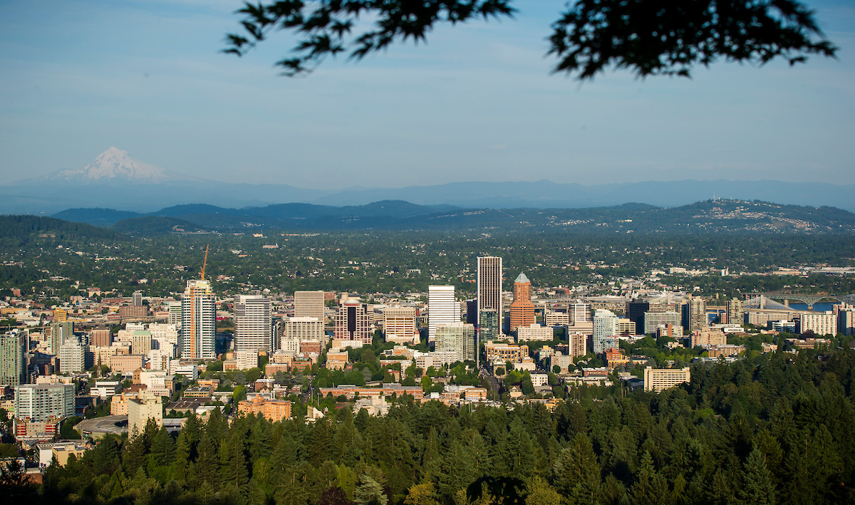 PDX Cityscape from OHSU
