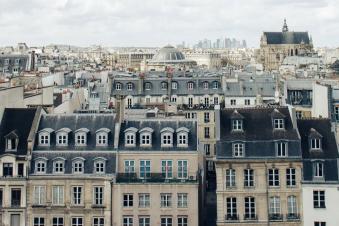 Paris skyline photo