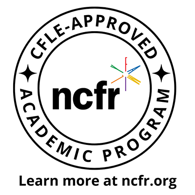 Logo fo NCFR CFLE-Approved Academic Program