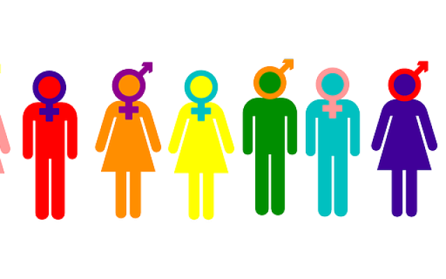 Icons representing gender diverse individuals