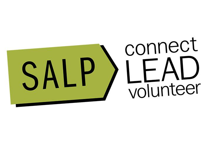 SALP "Connect, Lead, Volunteer" logo