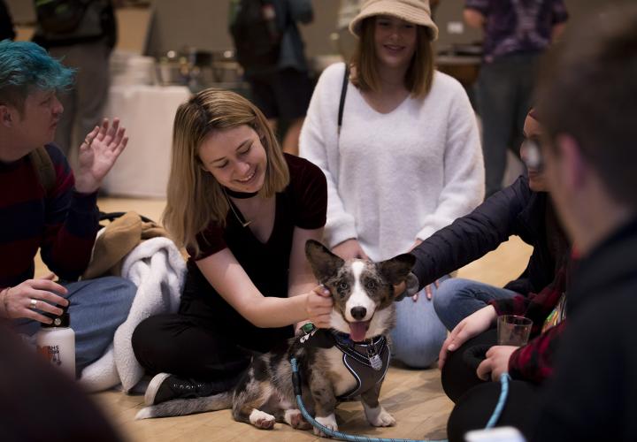 Smith hosts large-scale events for all students to enjoy such as PSU's Midterm Stress Relief event.
