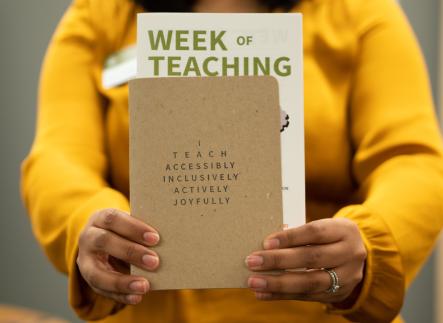 I teach accessible, inclusively, actively, joyfully