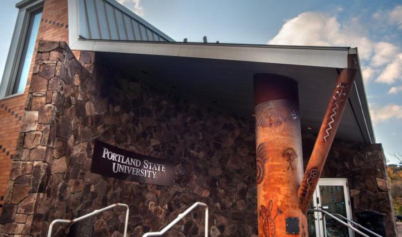 Native American Student & Community Center Entrance