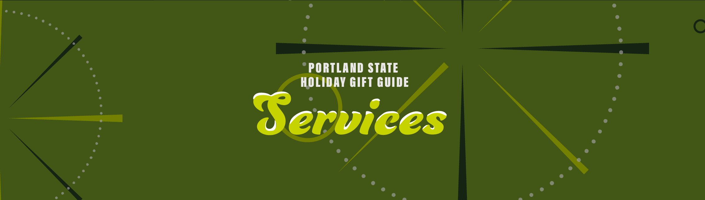 Portland State Holiday Gift Guide Services