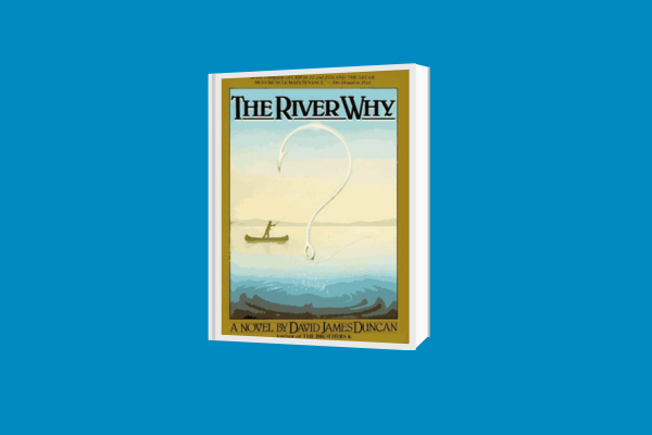 Book cover of "The River Why" by David James Duncan 