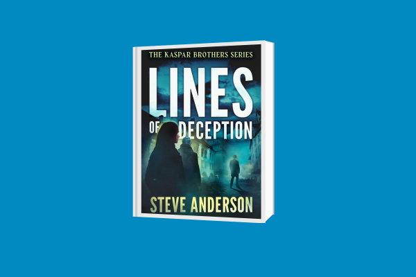 Book cover of "Lines of Deception" by Steve Anderson