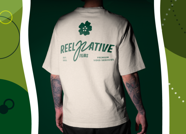 ReelNative Films t-shirt