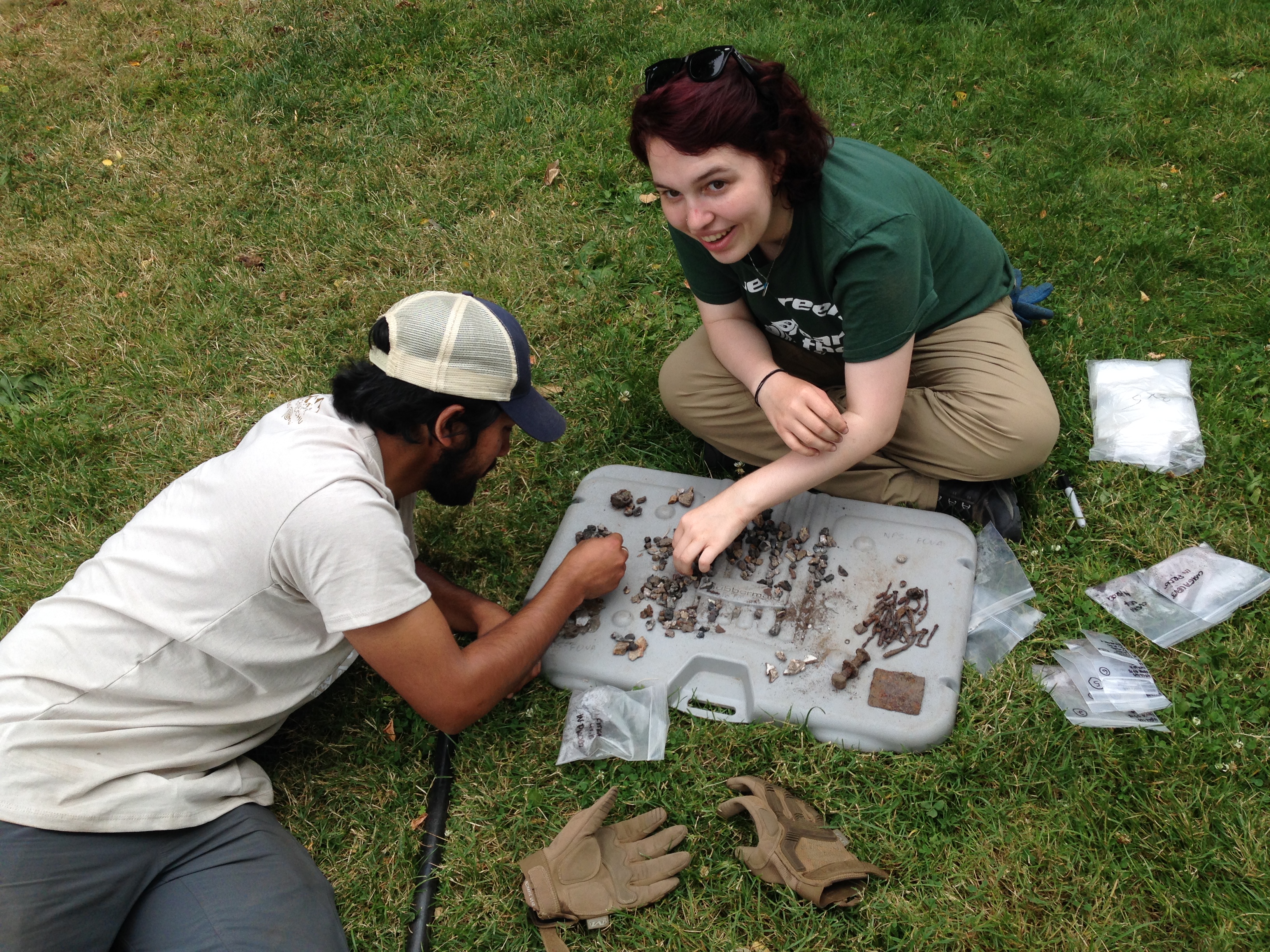 Ft. Vancouver student field work