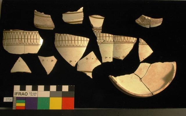 Fragments from archaeological dig