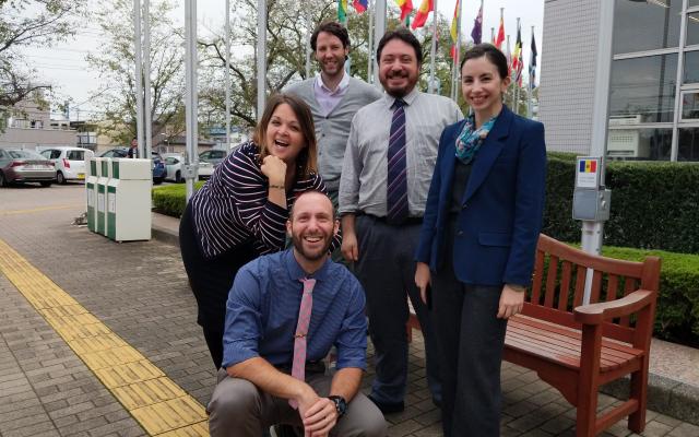 MA TESOl alum at Tokyo University 2019