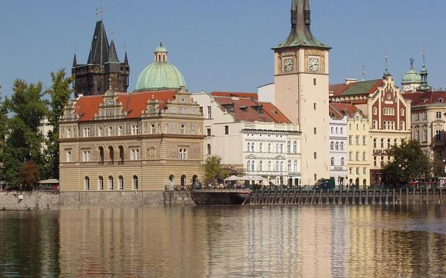 View of Prague.