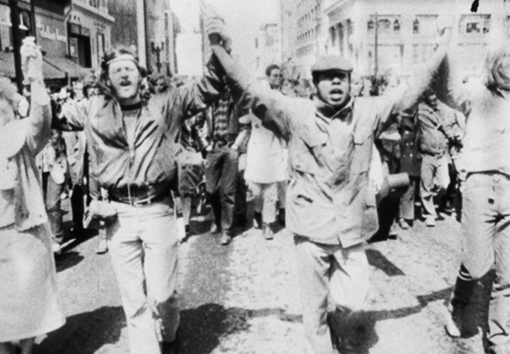 A still image from the documentary "The Seventh Day"