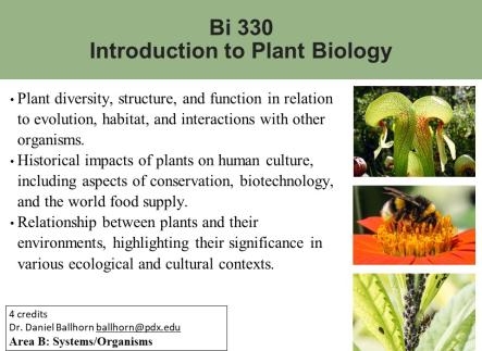 Introduction to Plant Biology