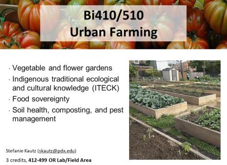 Urban farming