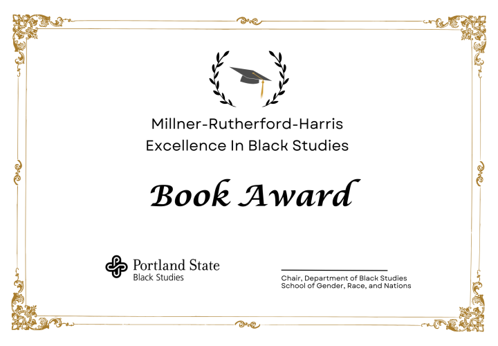 MRH Excellence in Black Studies Stock Image