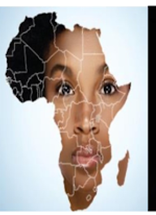 Collage of African women