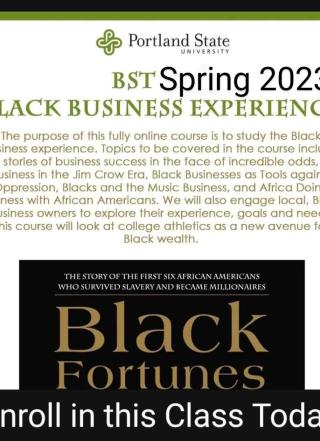 Image for Black Business Experience Flyer