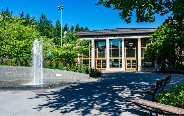 George C. Hoffmann Hall Exterior