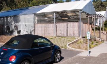 Research Greenhouse exterior