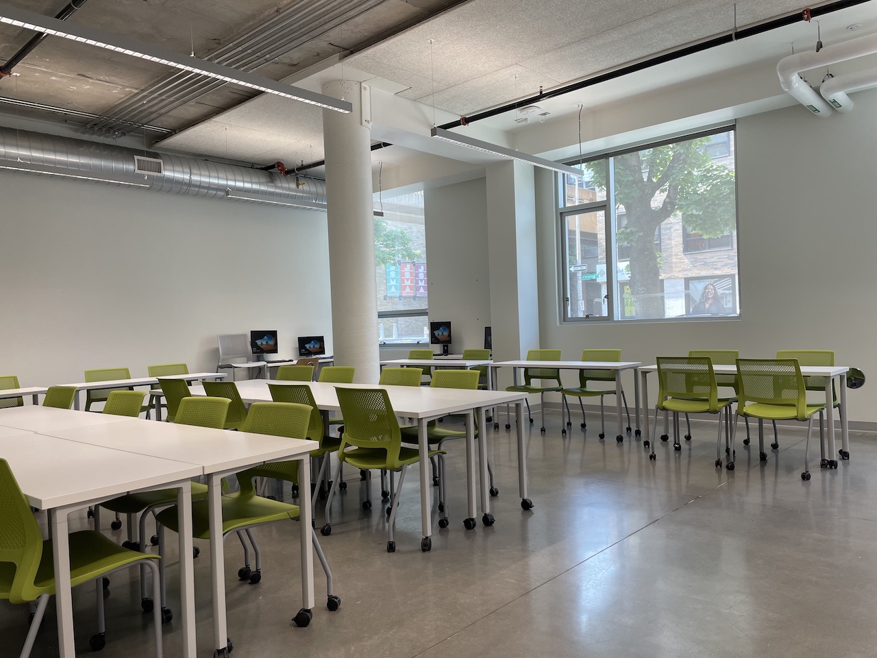 Behavioral Research lab seating.