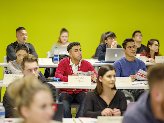 Students in class 