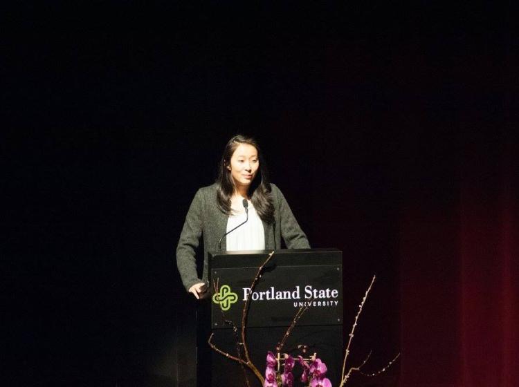 2016 Elevating Impact Summit Nadia Speaking.