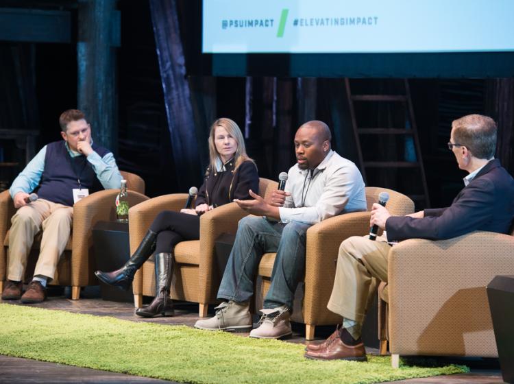 2018 Elevating Impact Summit Panel Conversation.