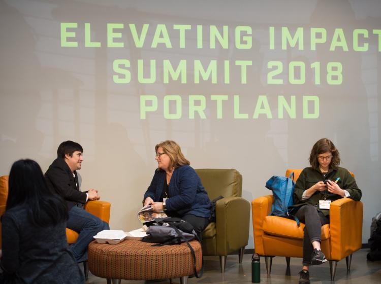 2018 Elevating Impact Summit Small Conversations.