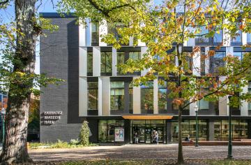 Fariborz Maseeh Hall, where the University Career Center is located