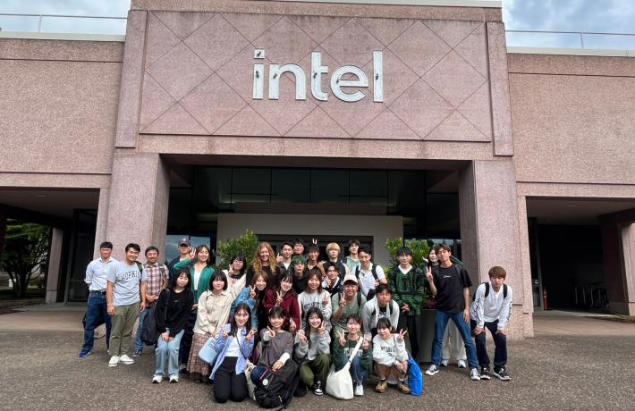 Students at Intel