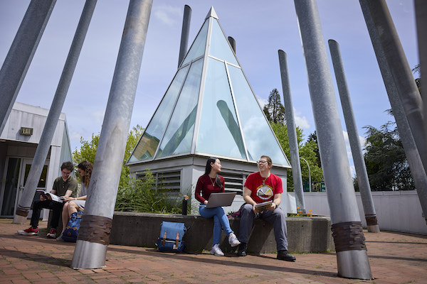 Students on NASCC rooftop