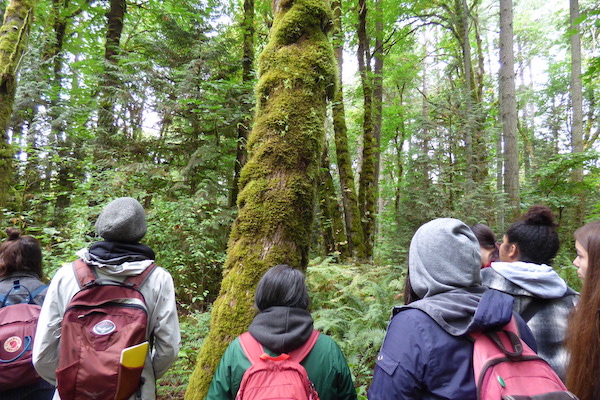 Students in Forest Park