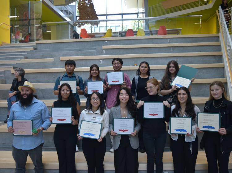 URISE Cohort 3 scholars and other students at the 2023 Summer Research Symposium