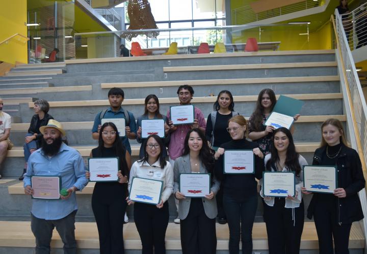 URISE Cohort 3 scholars and other students at the 2023 Summer Research Symposium