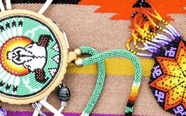 Native bead work