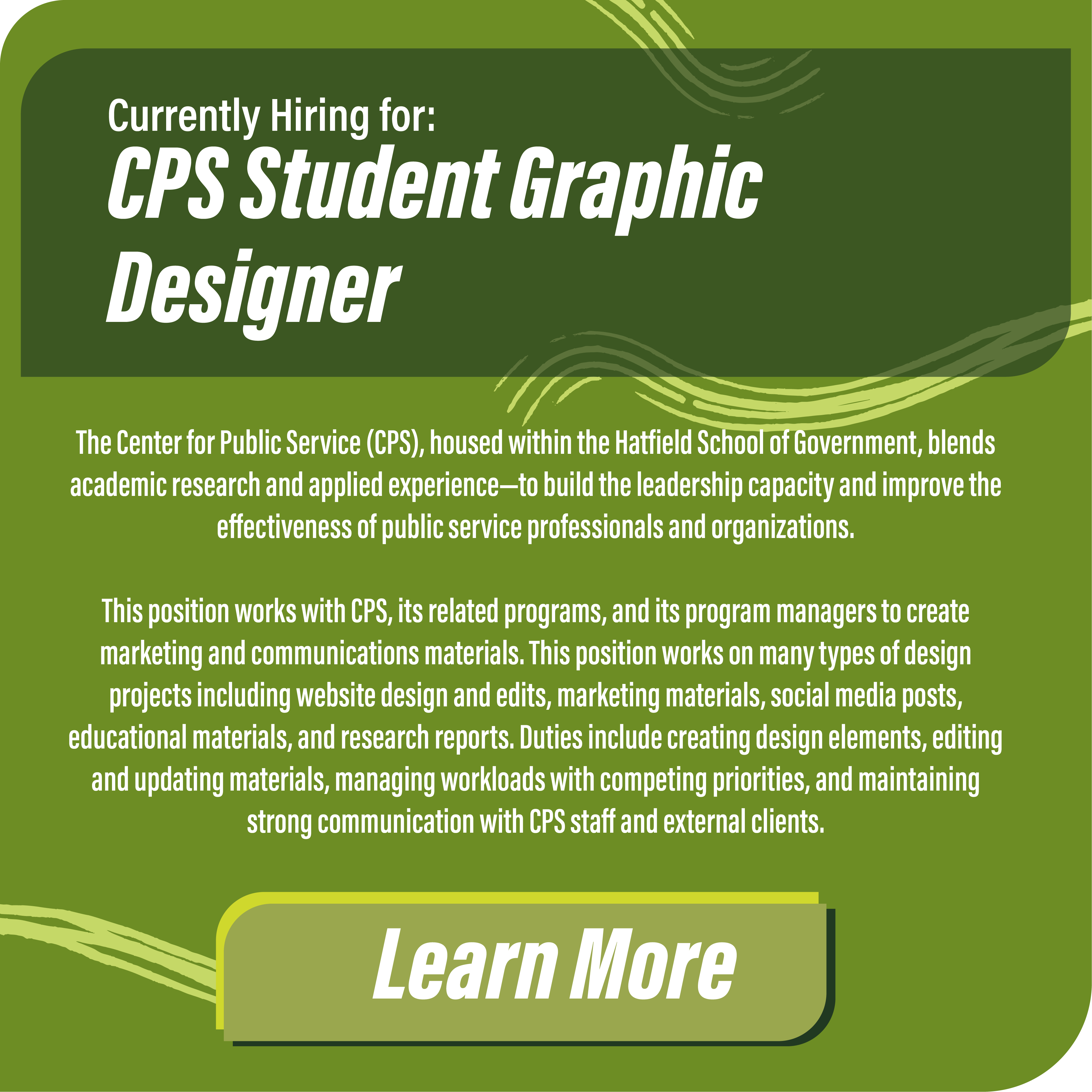 CPS Student Graphic Designer